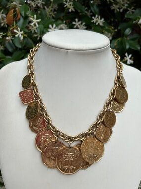 Franklin Mint “The Golden Caribbean” Coin Necklace